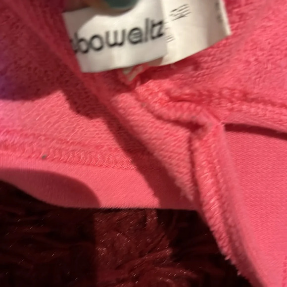 Pink Crew Neck Short Sleeve Pullover - Picture 10 of 15